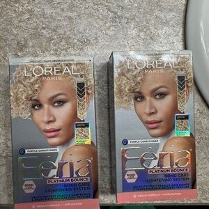 L'Oreal Paris Feria Platinum Bounce Hair Lightening System- 2 unopened boxes